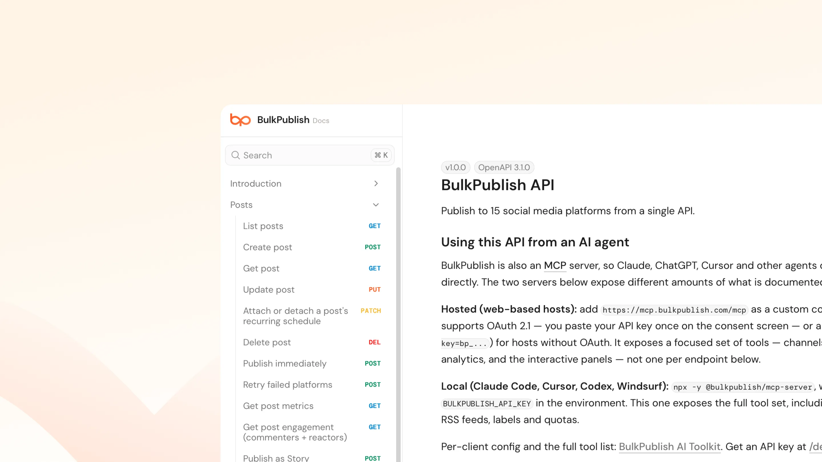 Leve a publicação em redes sociais para o seu próprio app